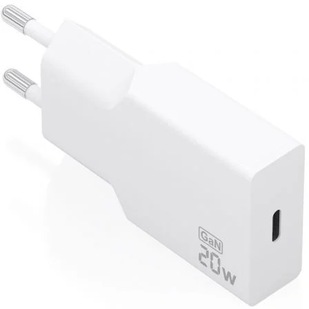 Aisens Cargador GaN 20W USB-C Blanco A110-0997